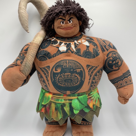 Disney Other - Disney Moana Maui With Magical Fishhook, 15” tall!